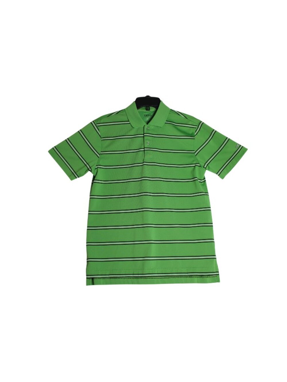 Izod Cool Flex Green Short Sleeve Golf Polo Shirt Men's Small